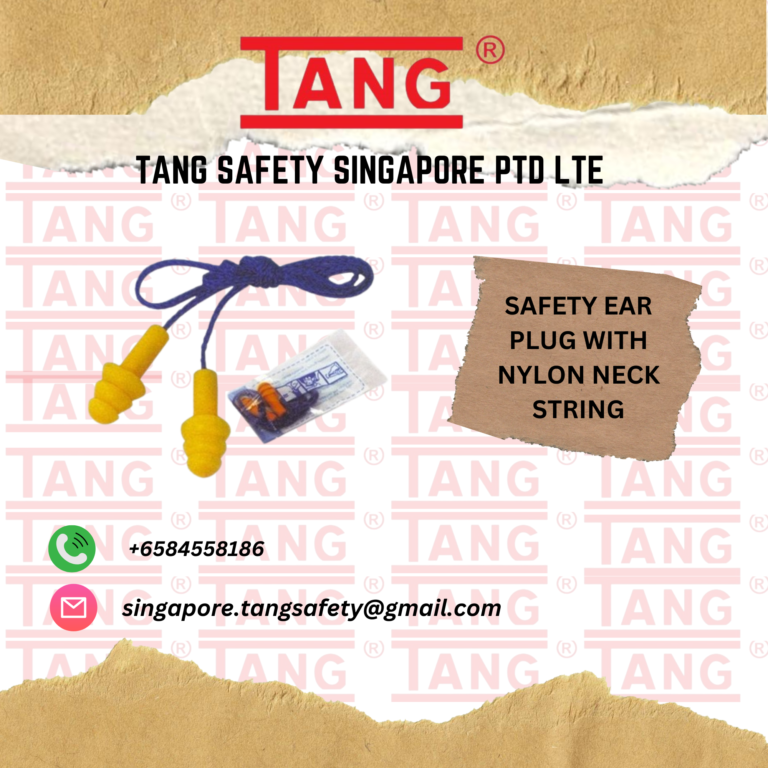 SAFETY EAR PLUG WITH NYLON NECK STRING – TangSafety