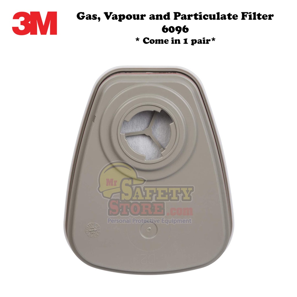 3M Gas, Vapour and Particulate Filter 6096 (3)