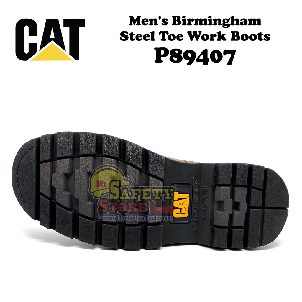 Caterpillar Men's Birmingham Steel Toe Work Boots P89407 (2)