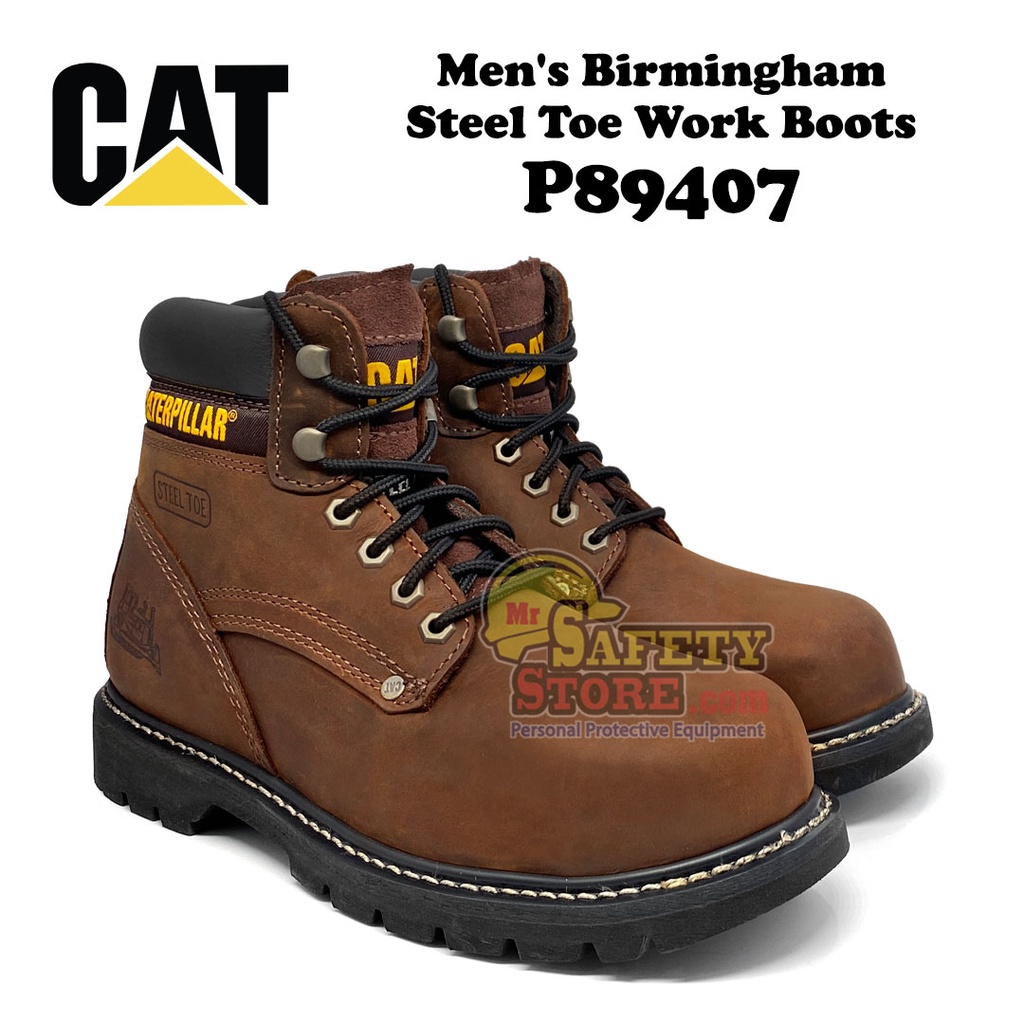 Caterpillar Men's Birmingham Steel Toe Work Boots P89407