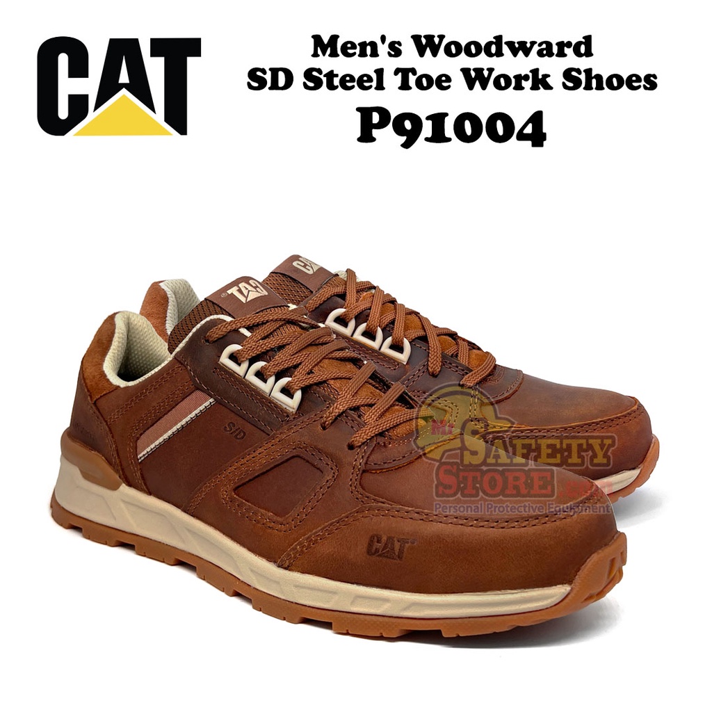 Caterpillar Men's Woodward Steel Toe Work Shoes P91004