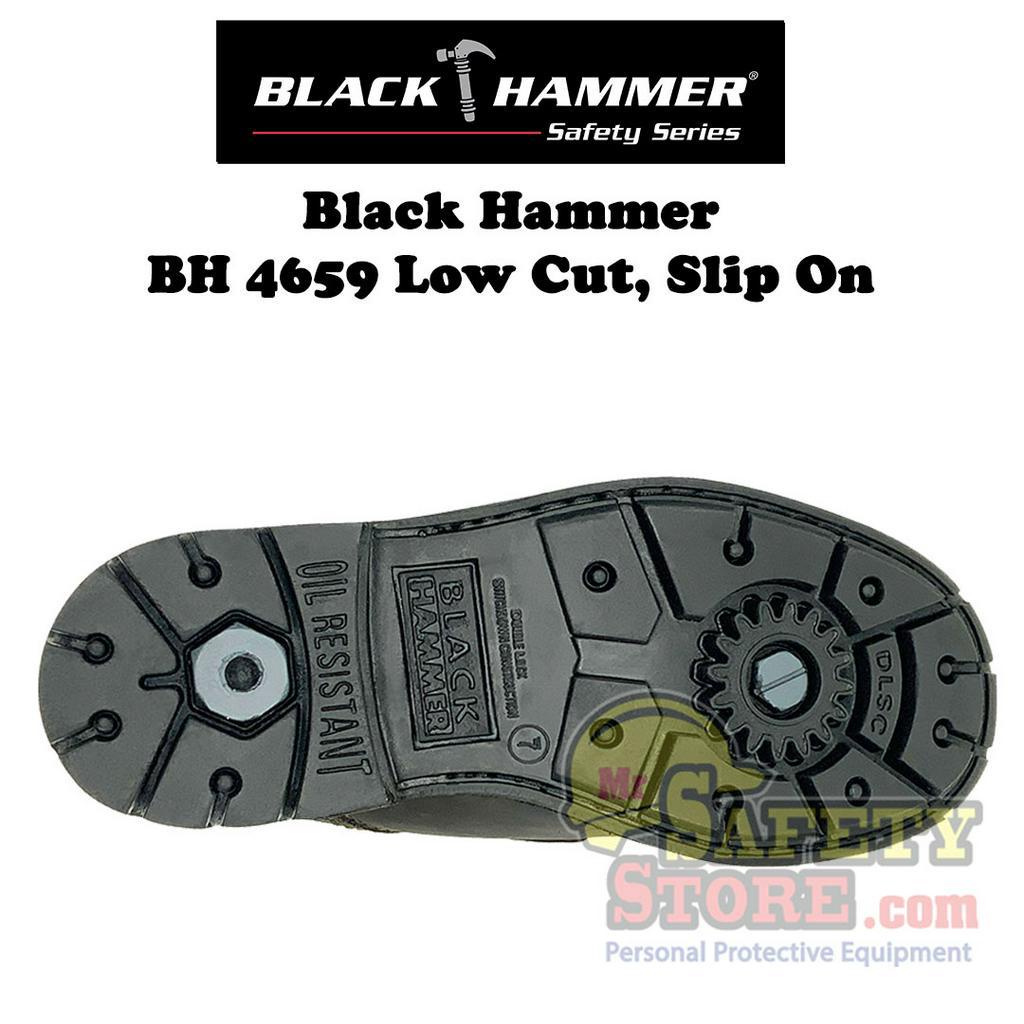 Black Hammer 4000 Series Low Cut Slip On Safety Shoes BH4659 (2)
