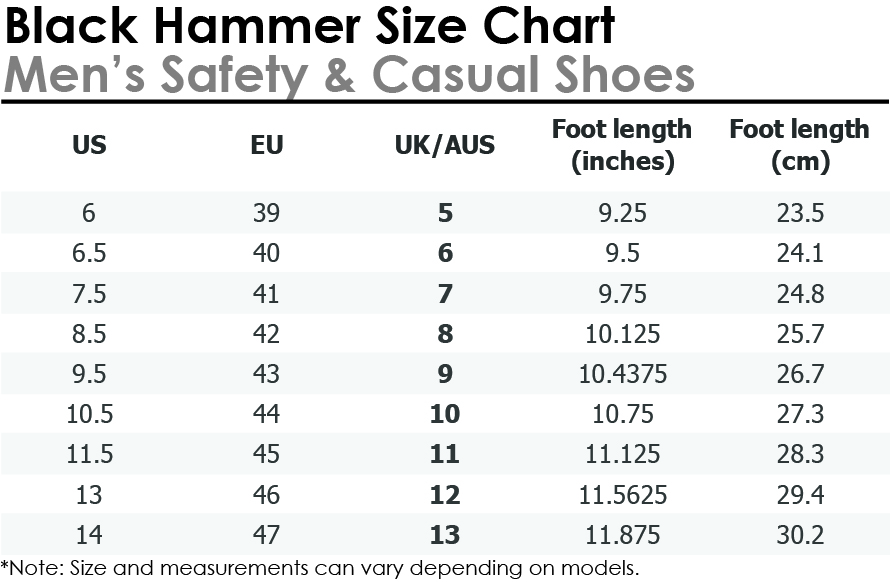 Black Hammer 4000 Series Low Cut Slip On Safety Shoes BH4659 (3)