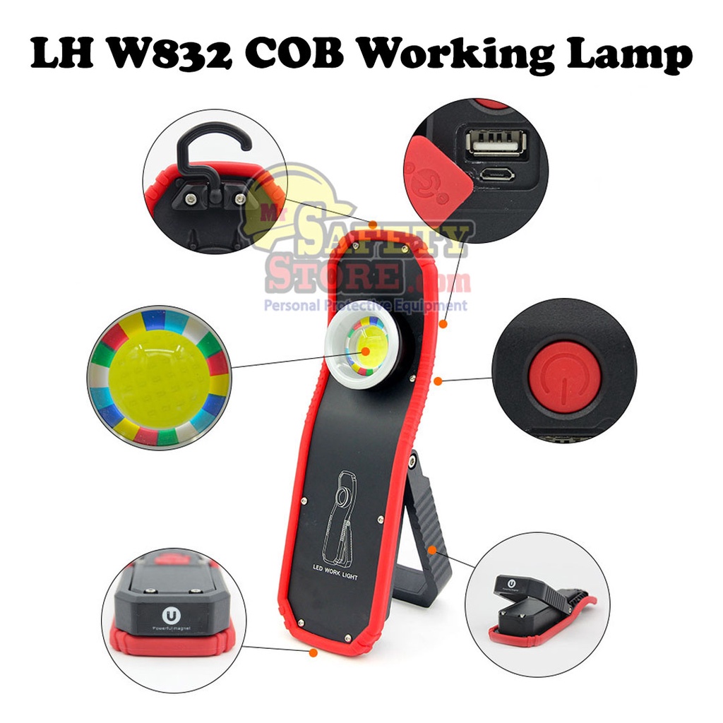LH W832 COB Working Lamp (2)