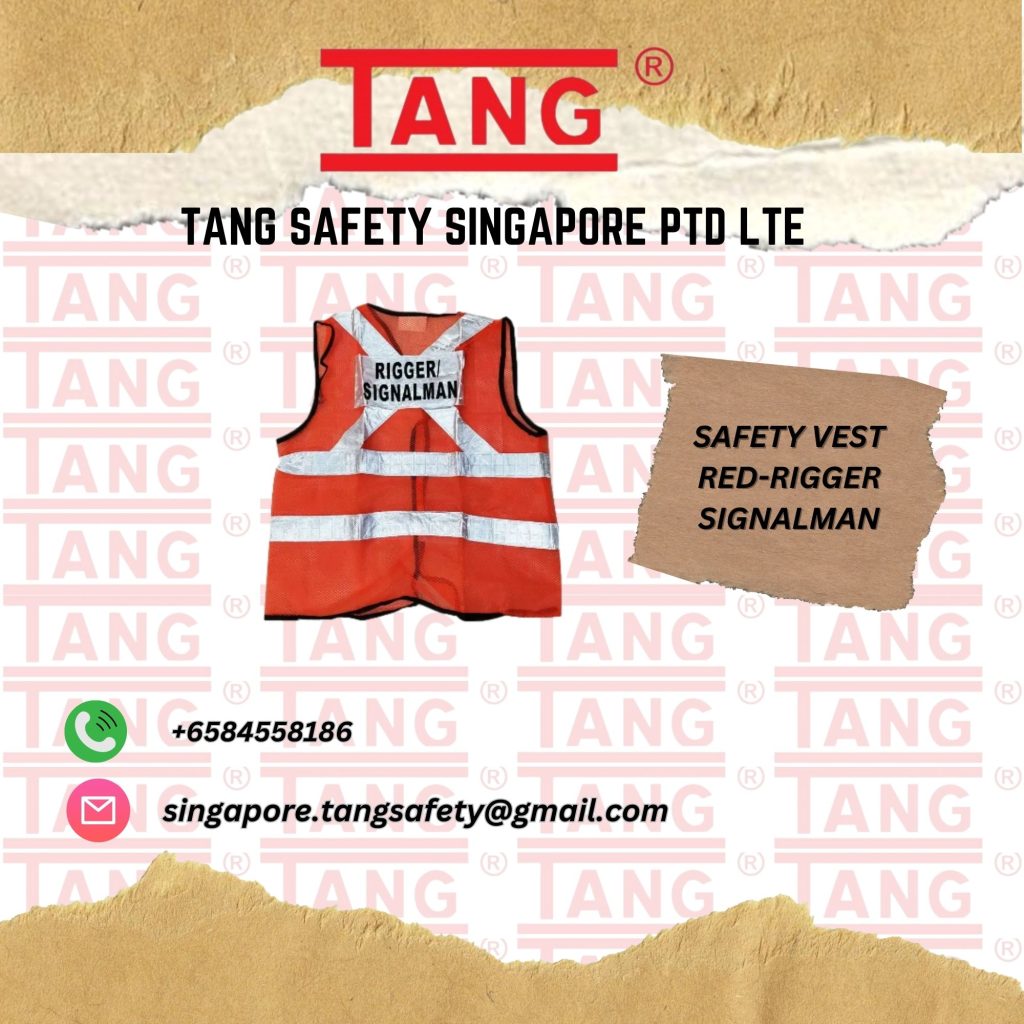 SAFETY VEST RED-RIGGER SIGNALMAN – TangSafety